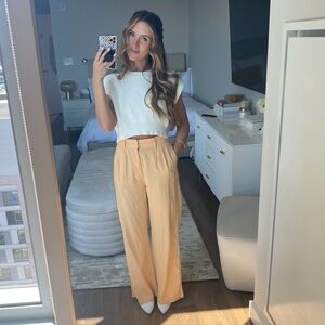 Abercrombie Tailored Linen Pants